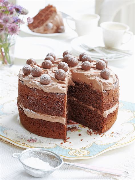 chocolate malted milk cake recipe.